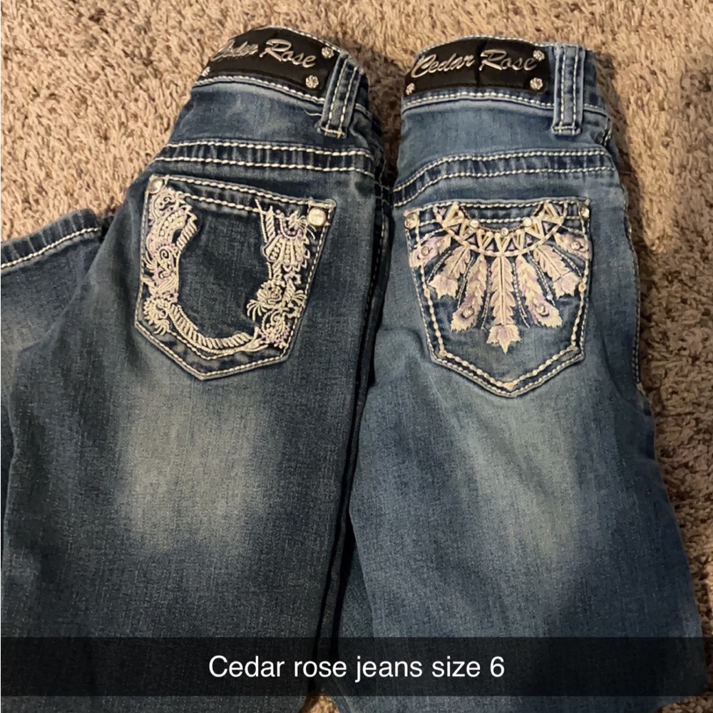 Cedar Rose girls jeans bundle